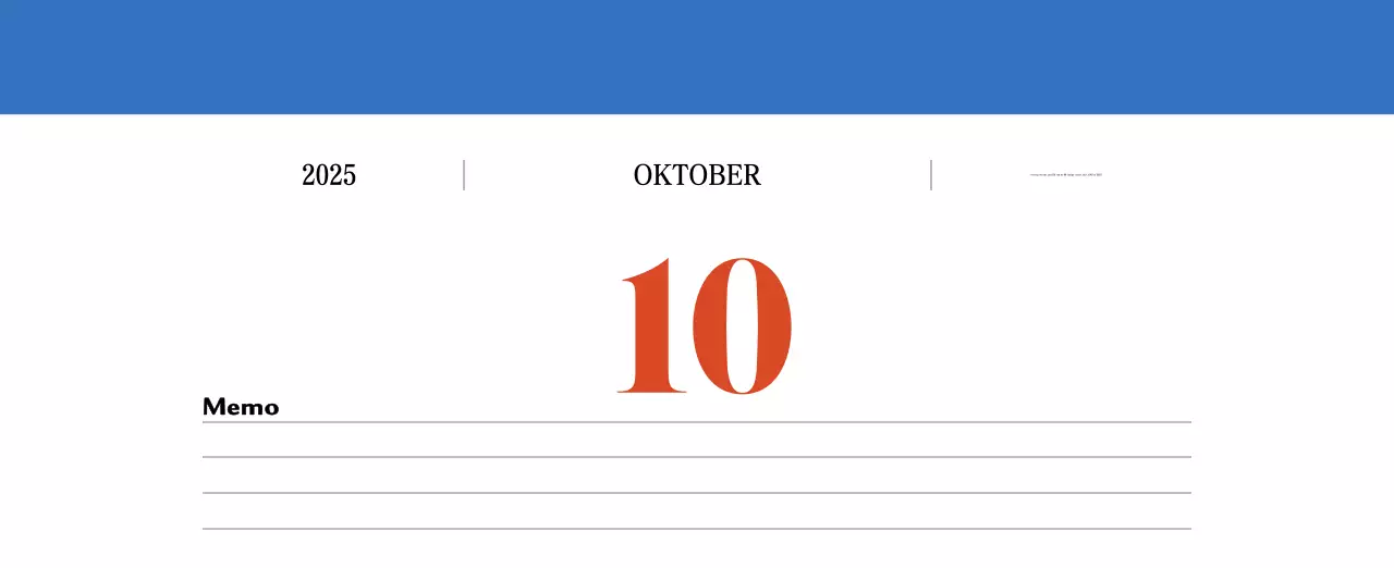 Retro concept memory kalender in rood