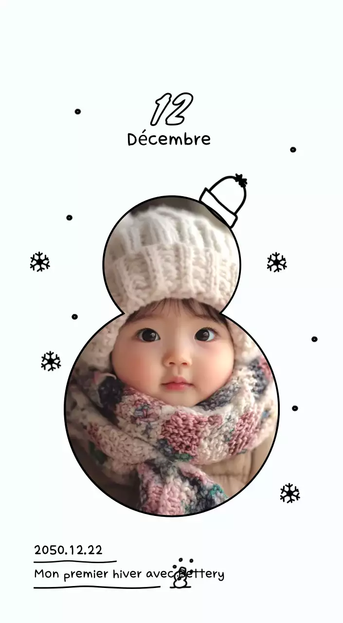 Calendrier photo mignon