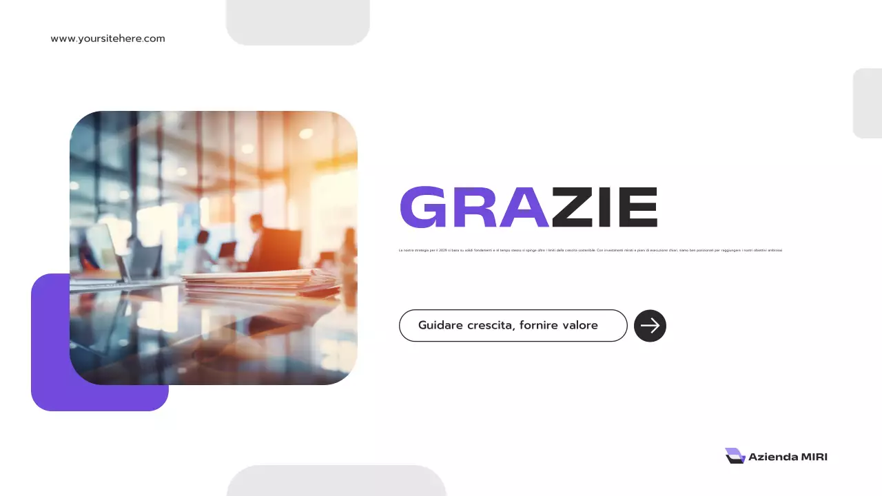 relazione aziendale moderna viola