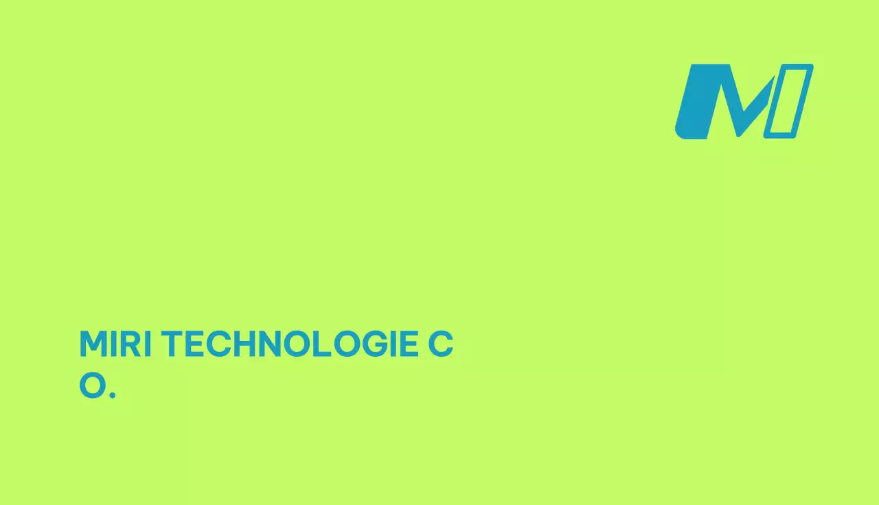 groenblauw modern visitekaartje