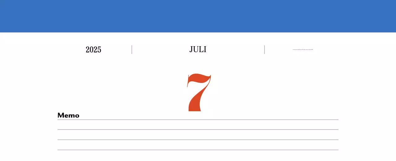 Retro concept memory kalender in rood