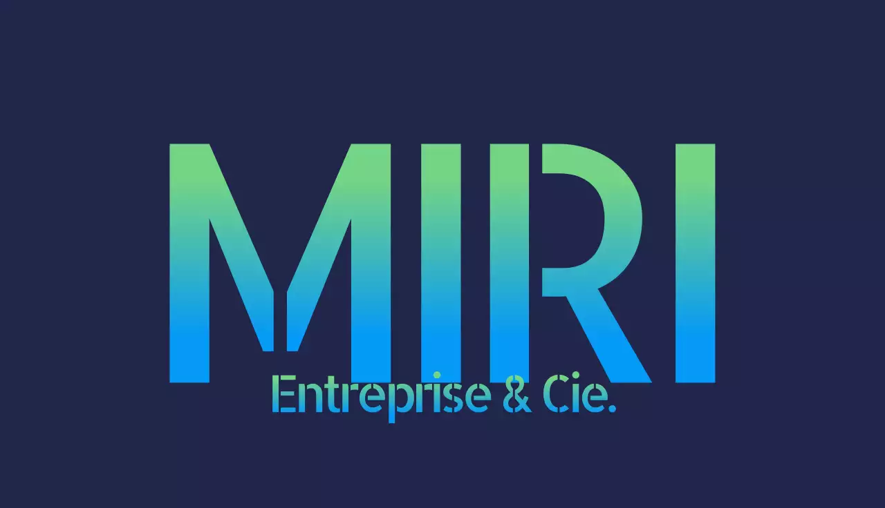 carte de visite moderne verte