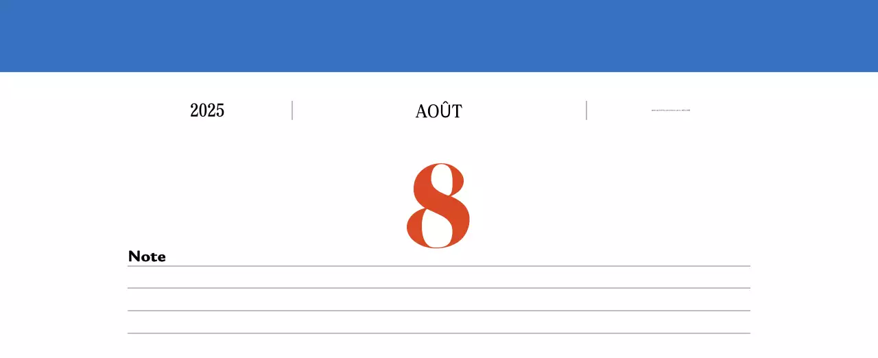 Calendrier de mémoire rétro en rouge