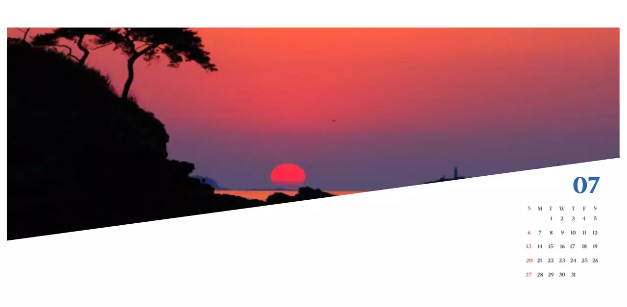 Blauer moderner Krankenhauskalender