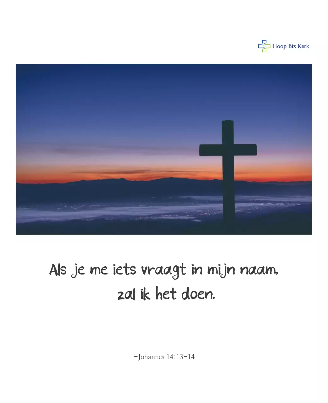 Eenvoudige kalligrafie Bijbel Kerk Promotie