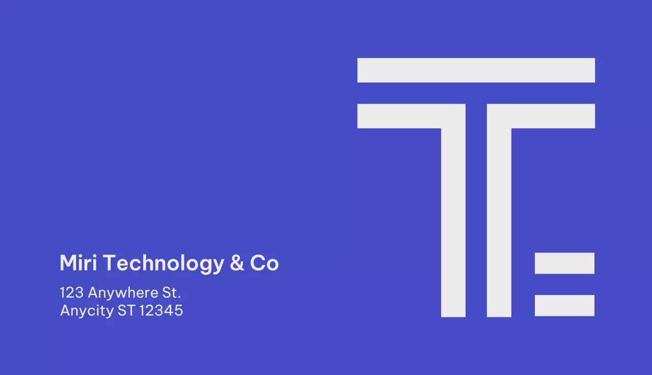 White Modern Business Card