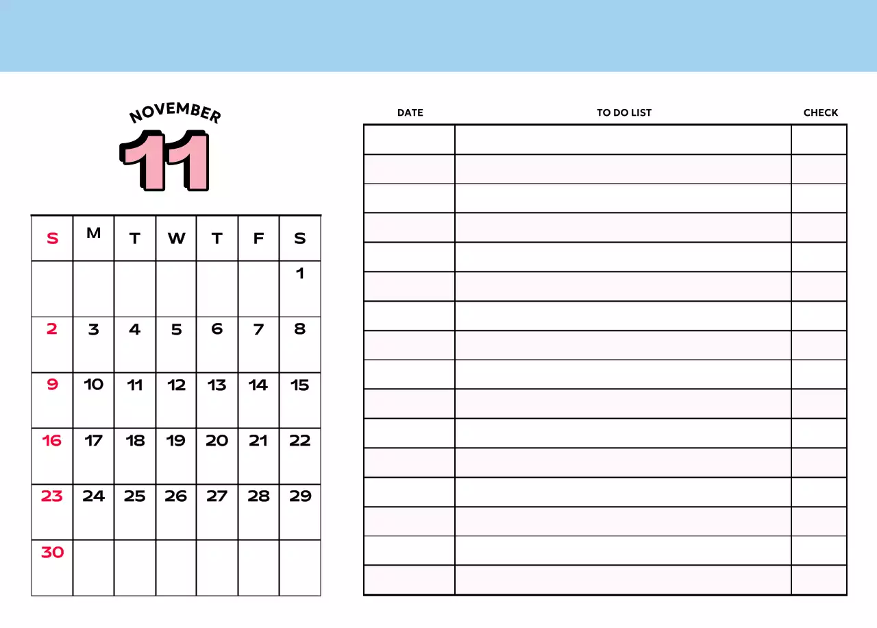 Colorful calendars with a variety of retro illustrations