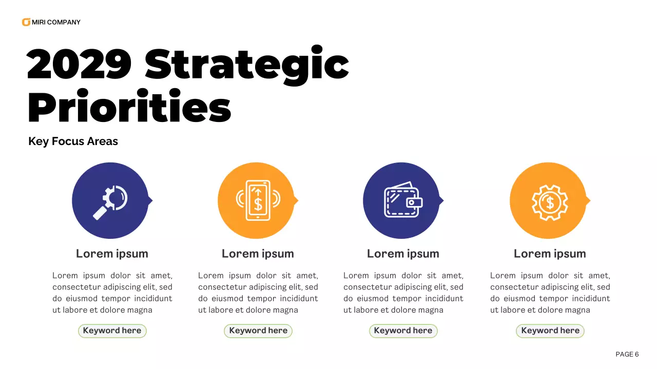 Blue Modern Business Report Presentation