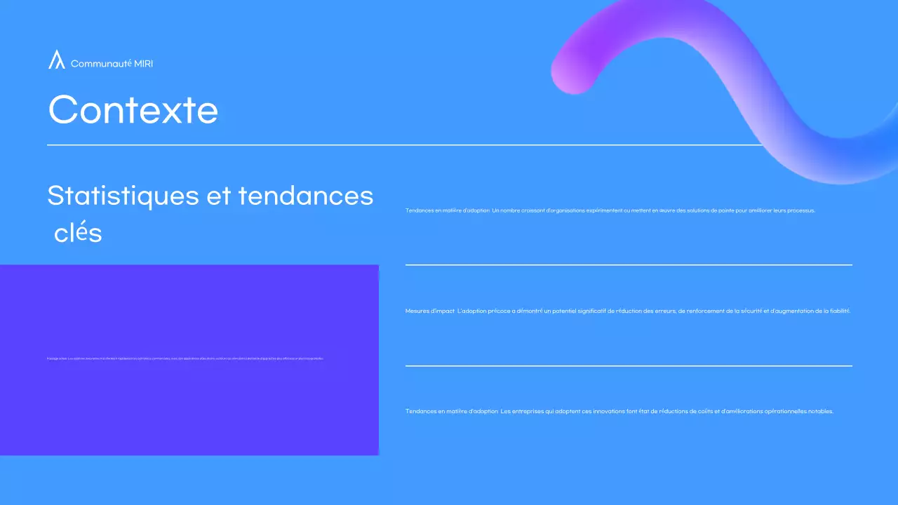 Présentation de conférence moderne, crème et formes 3D en couleur