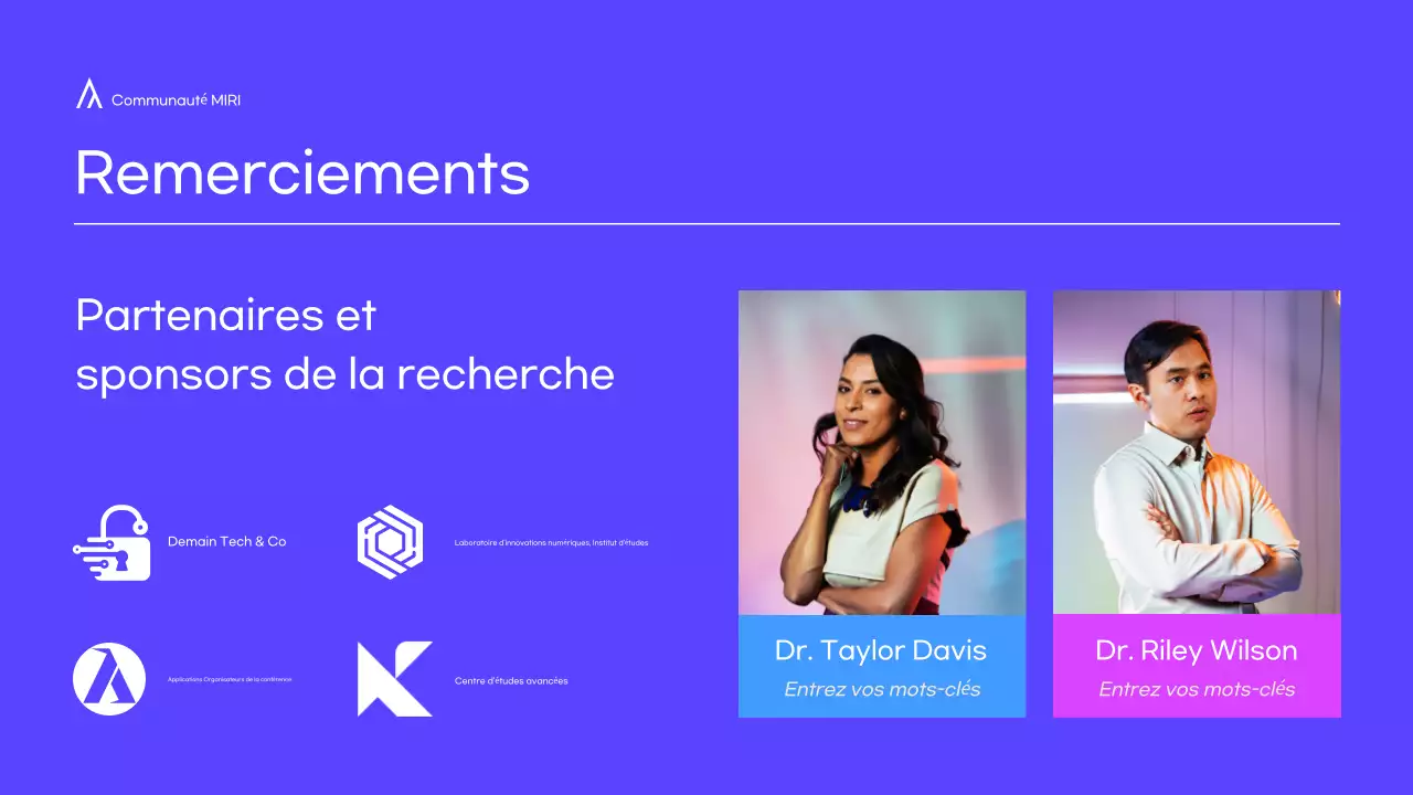 Présentation de conférence moderne, crème et formes 3D en couleur