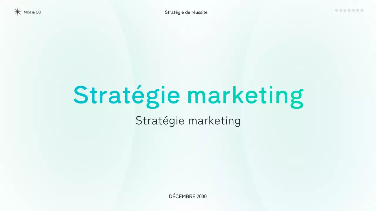 Document de stratégie moderne de la Monnaie