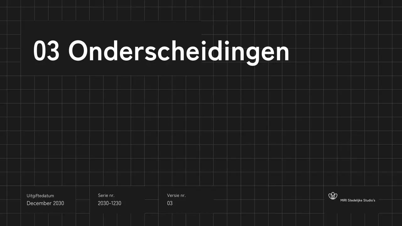 Zwart-wit portfolio moderne architectuur