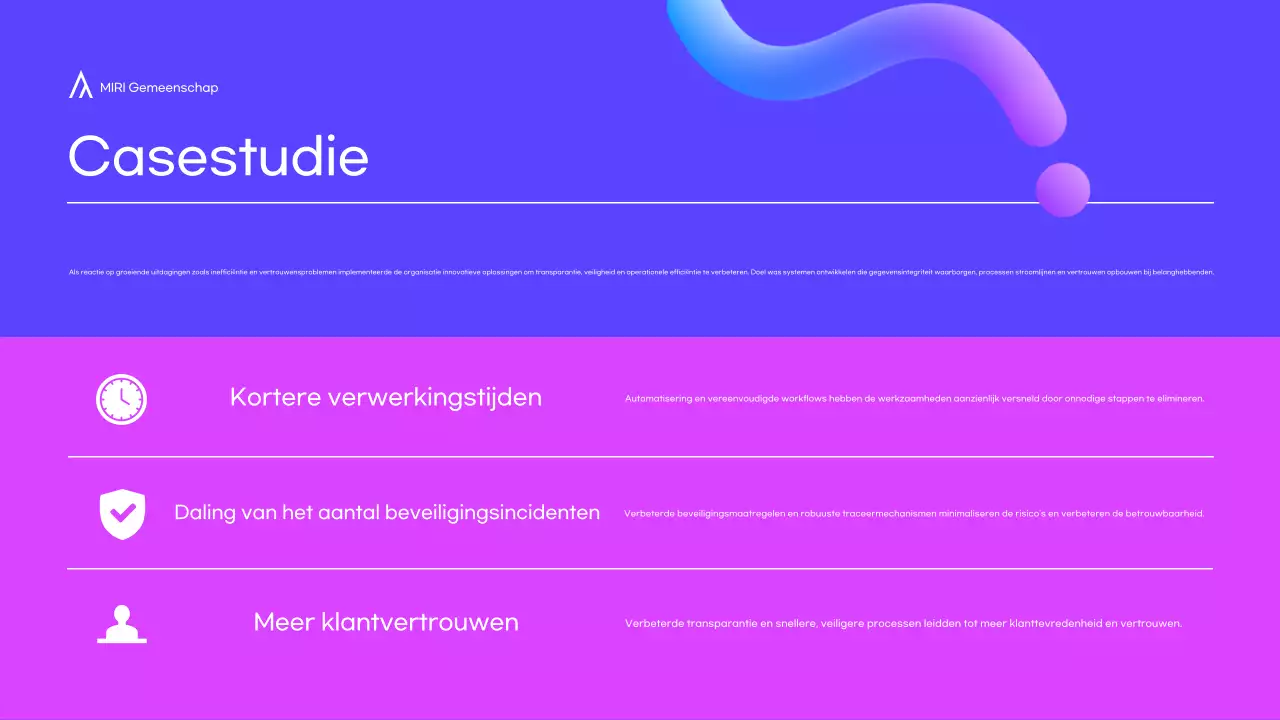 Moderne conferentiepresentatie crème en 3d vormen in kleur