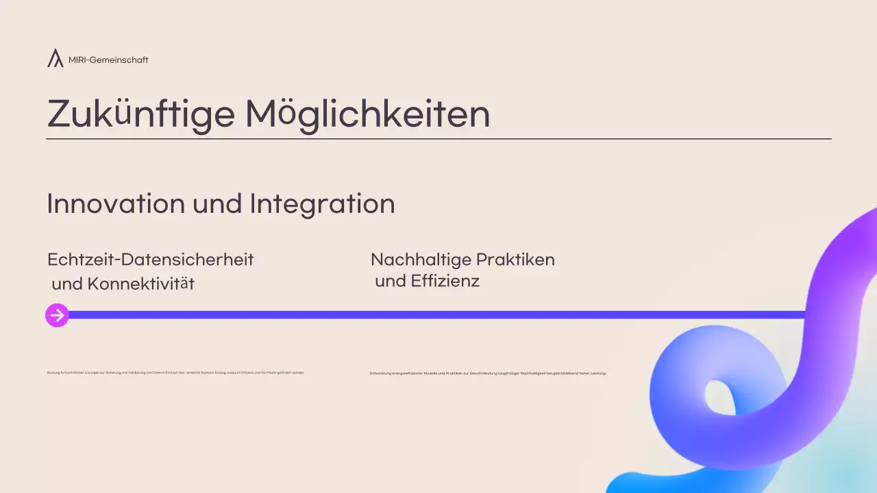 Moderne Konferenzpräsentation in Creme und 3d-Formen in voller Farbe