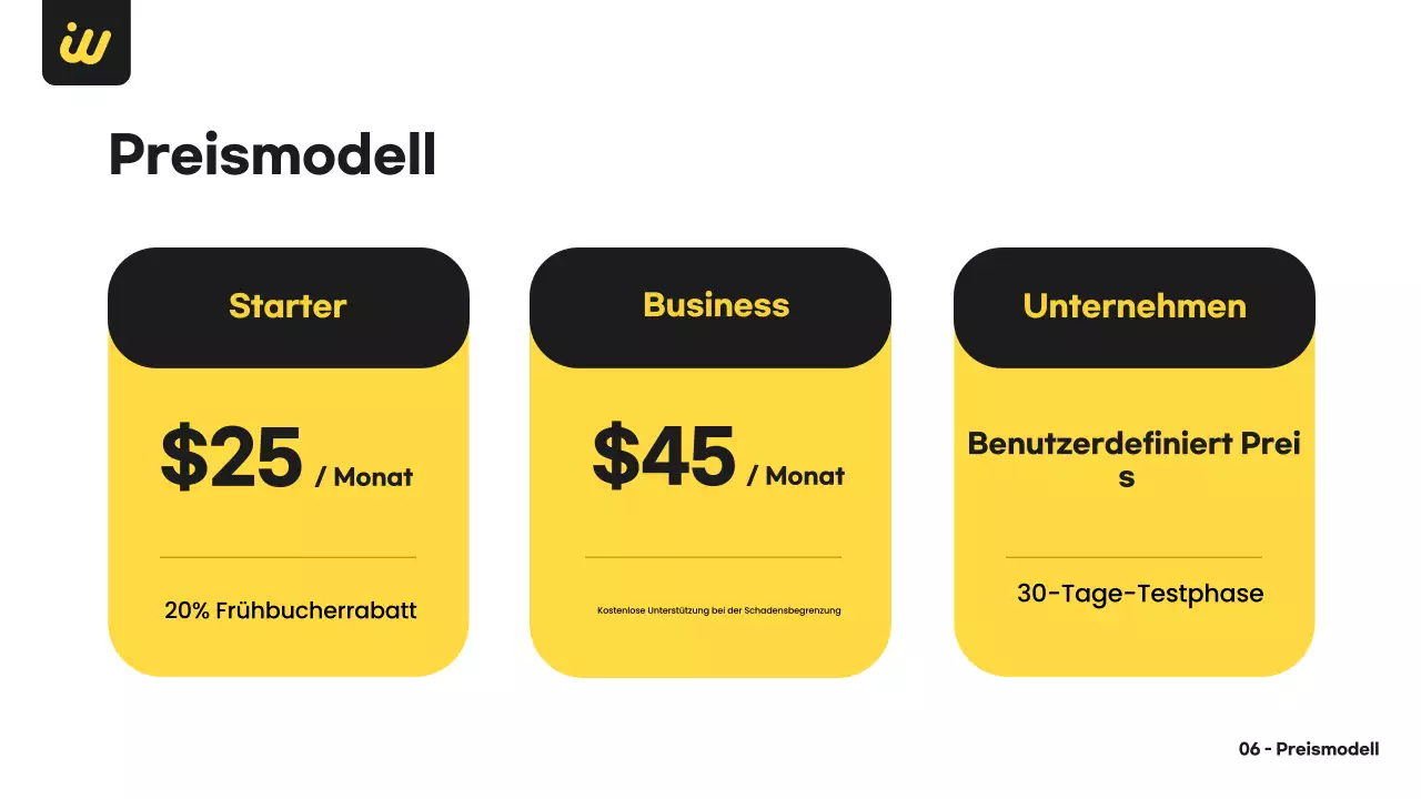 Black Modern Business Plan