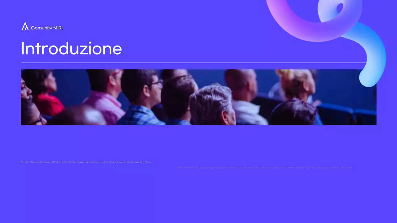 Moderne presentazioni di conferenze in crema e forme 3d a colori