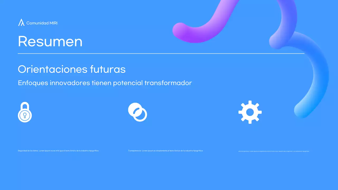 Moderna conferencia de presentación en crema y formas 3d a todo color