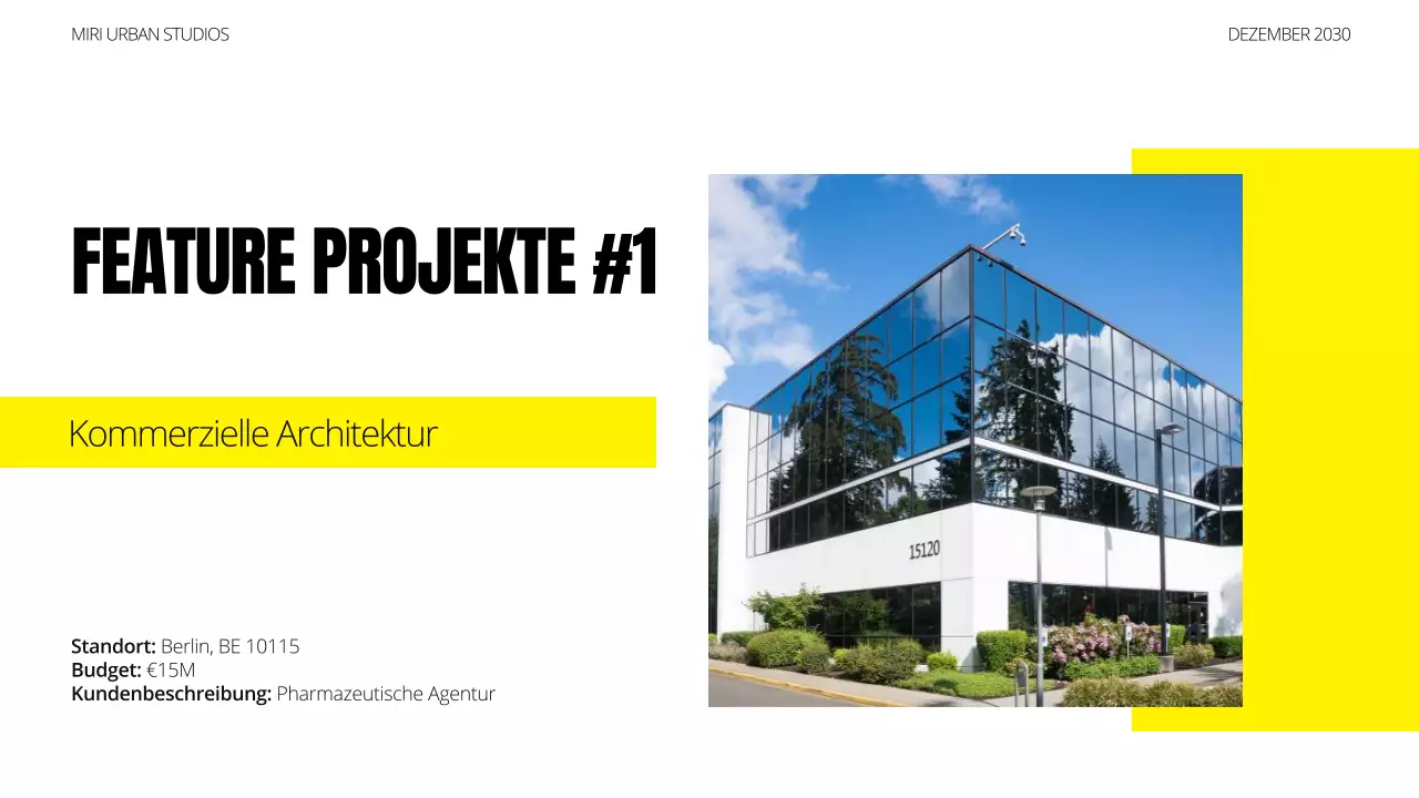 schwarz moderne architektur portfolio