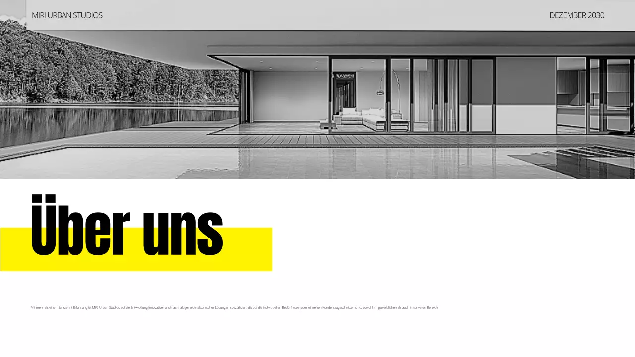 schwarz moderne architektur portfolio