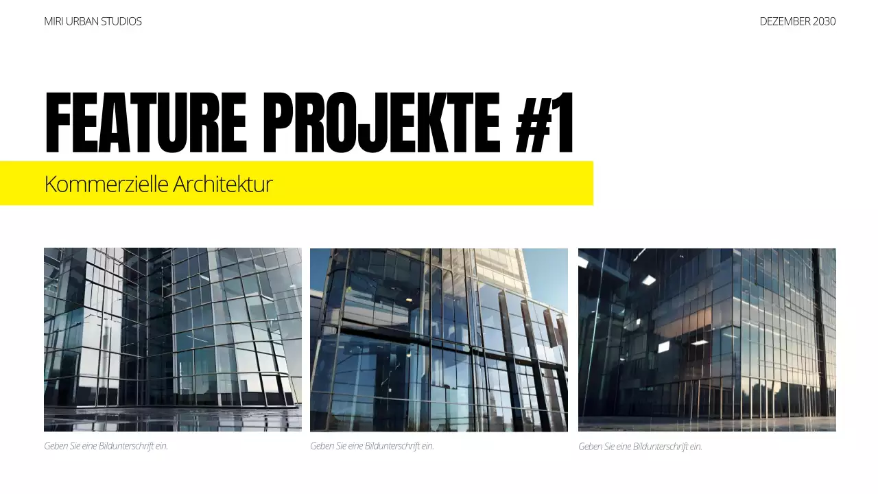 schwarz moderne architektur portfolio