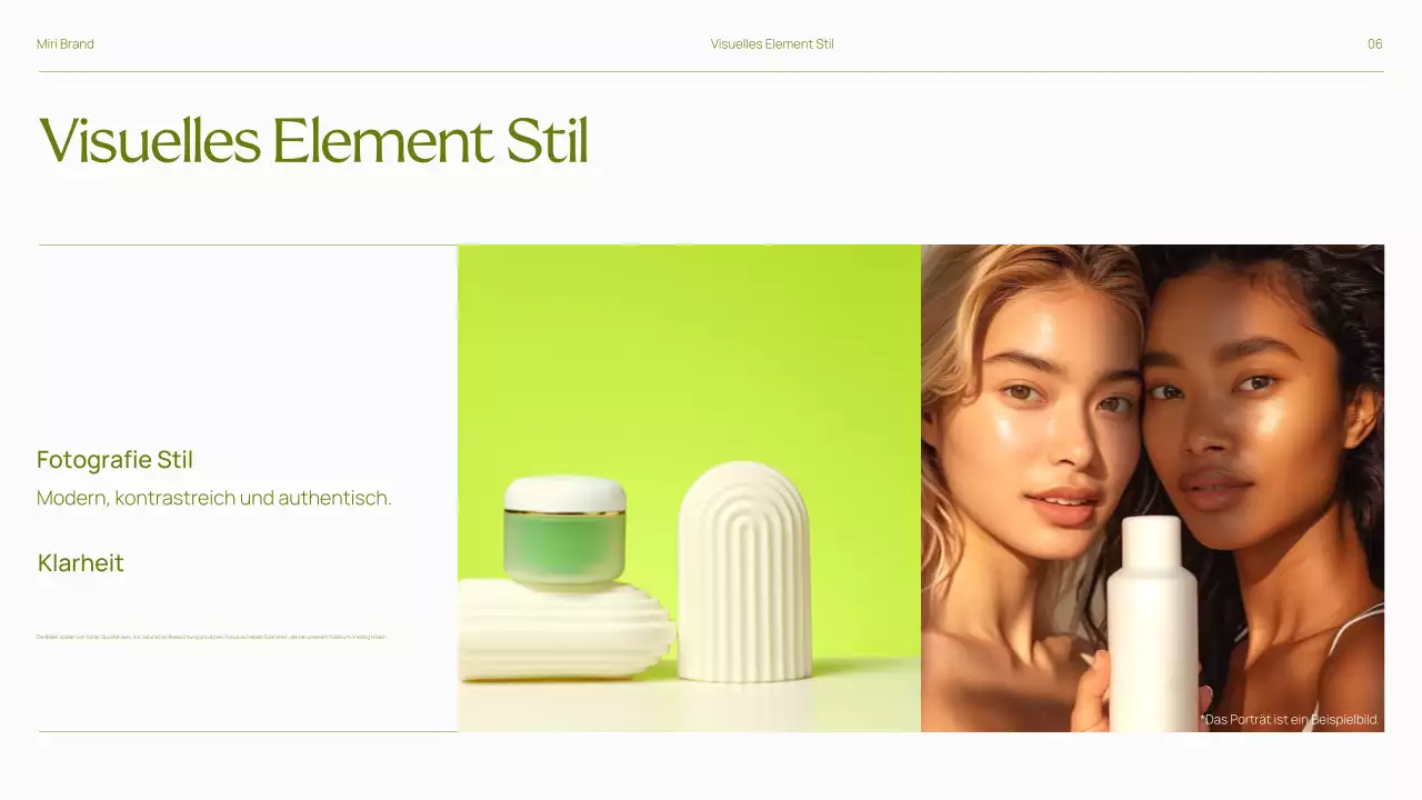 Trendy Bold Brand Guidelines Präsentation