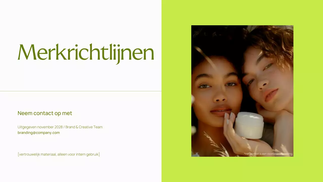 Presentatie Hippe Stoute Merkrichtlijnen