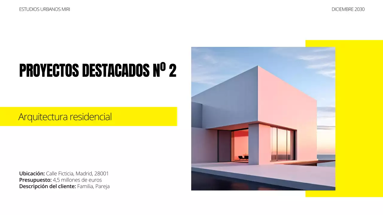 cartera negra de arquitectura moderna