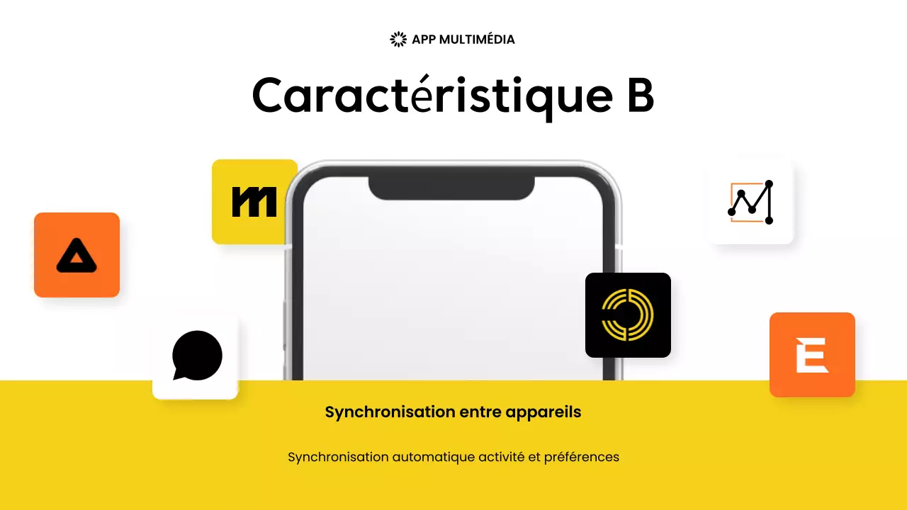 yellow modern mobile app promotion