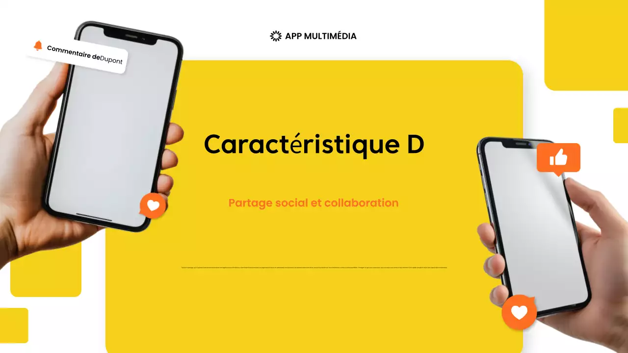 yellow modern mobile app promotion