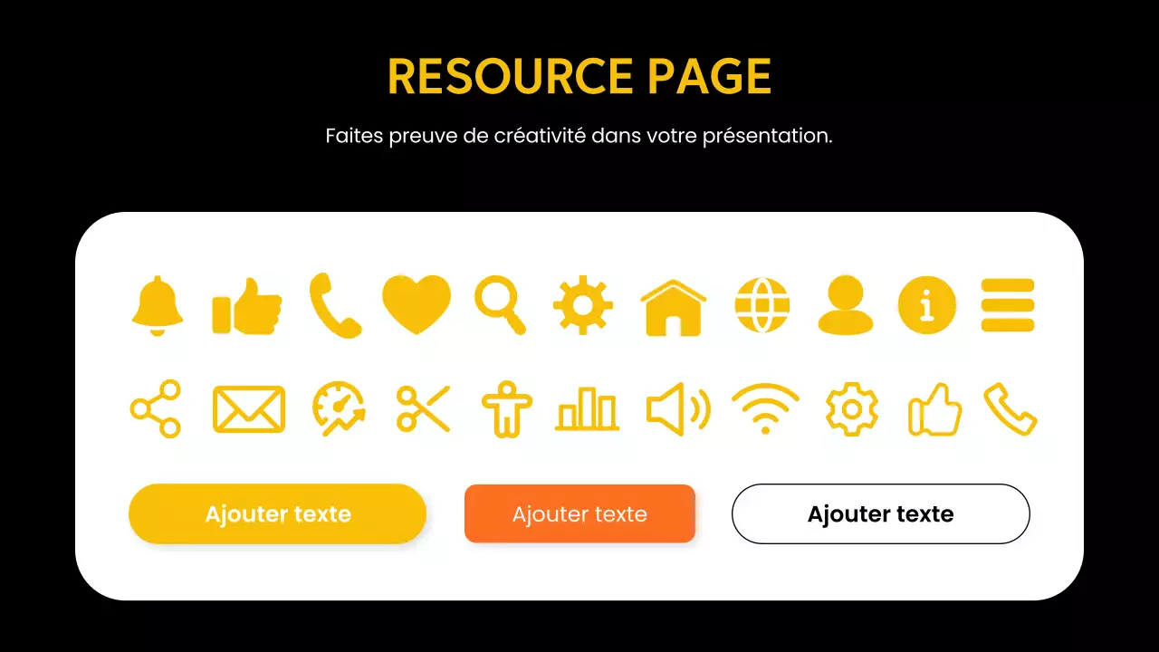 yellow modern mobile app promotion
