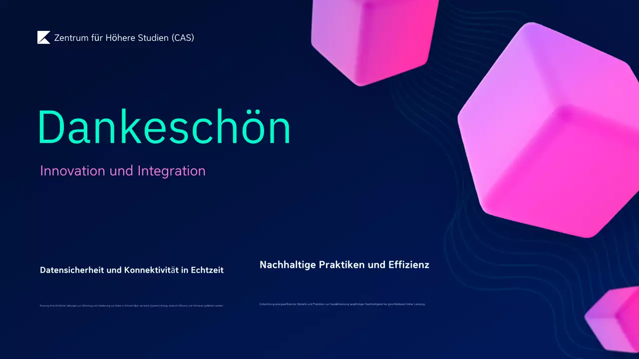 dark modern Konferenzankündigung