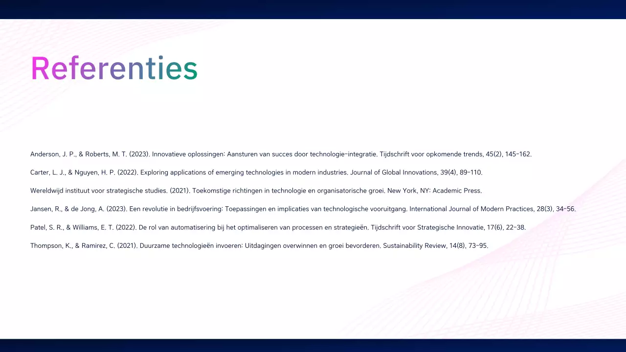 aankondiging conferentie dark modern