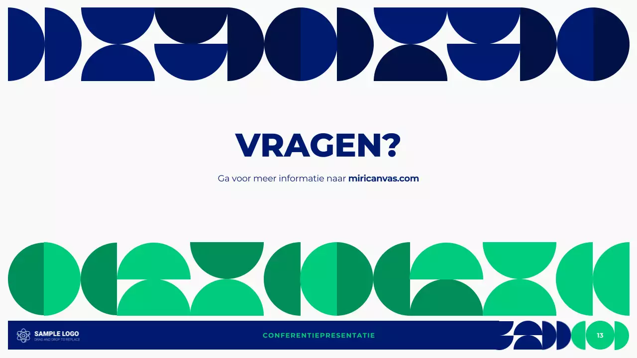 geometrische conferentiepresentatie