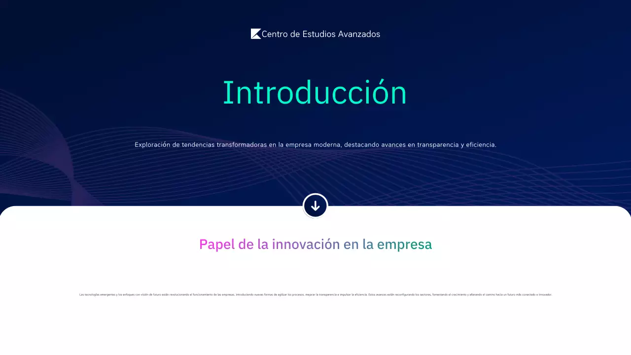 anuncio de la conferencia dark modern