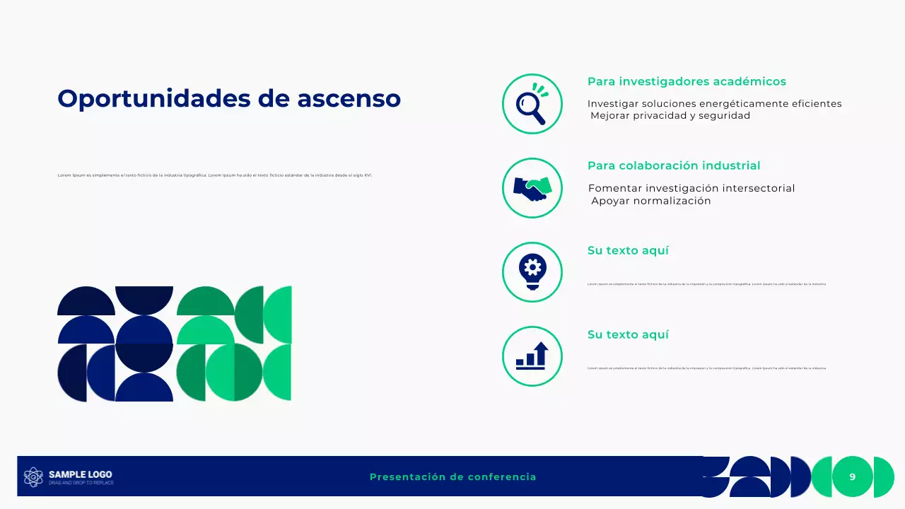 presentación geométrica de la conferencia