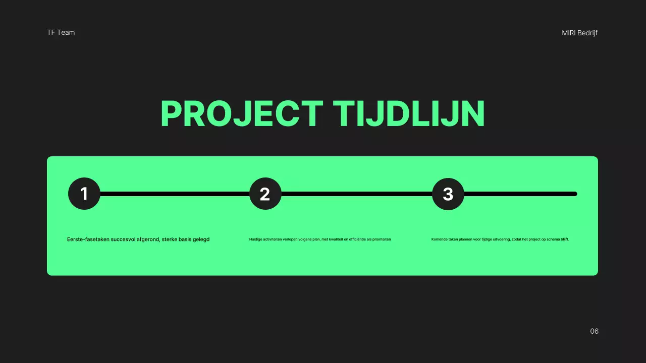 zwart modern maandoverzicht