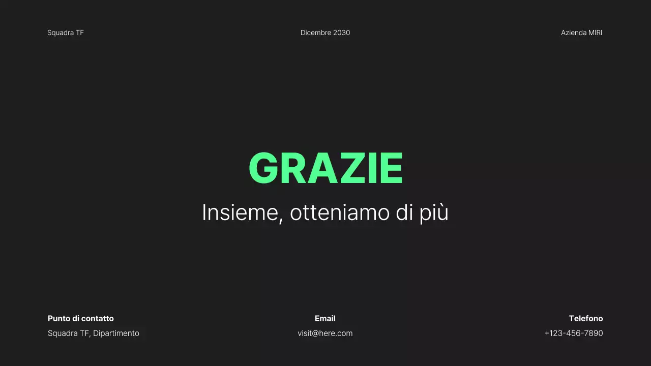 rapporto di revisione mensile black modern