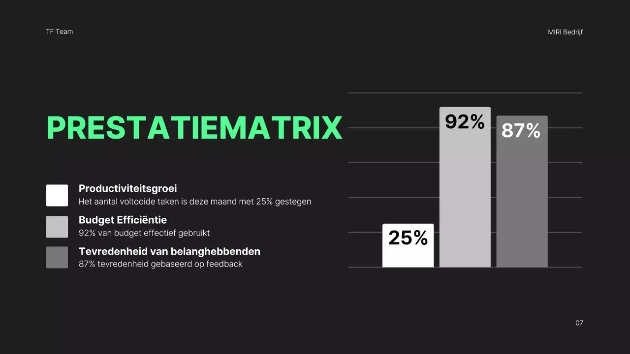 zwart modern maandoverzicht
