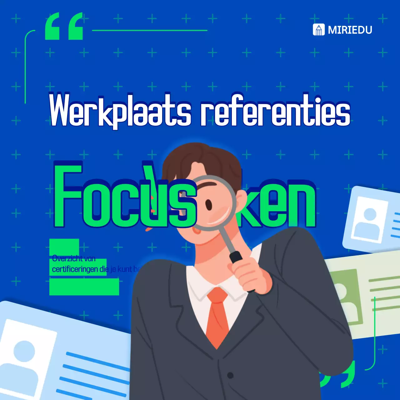 Blue Trending Advertenties voor Werkplaatseducatie