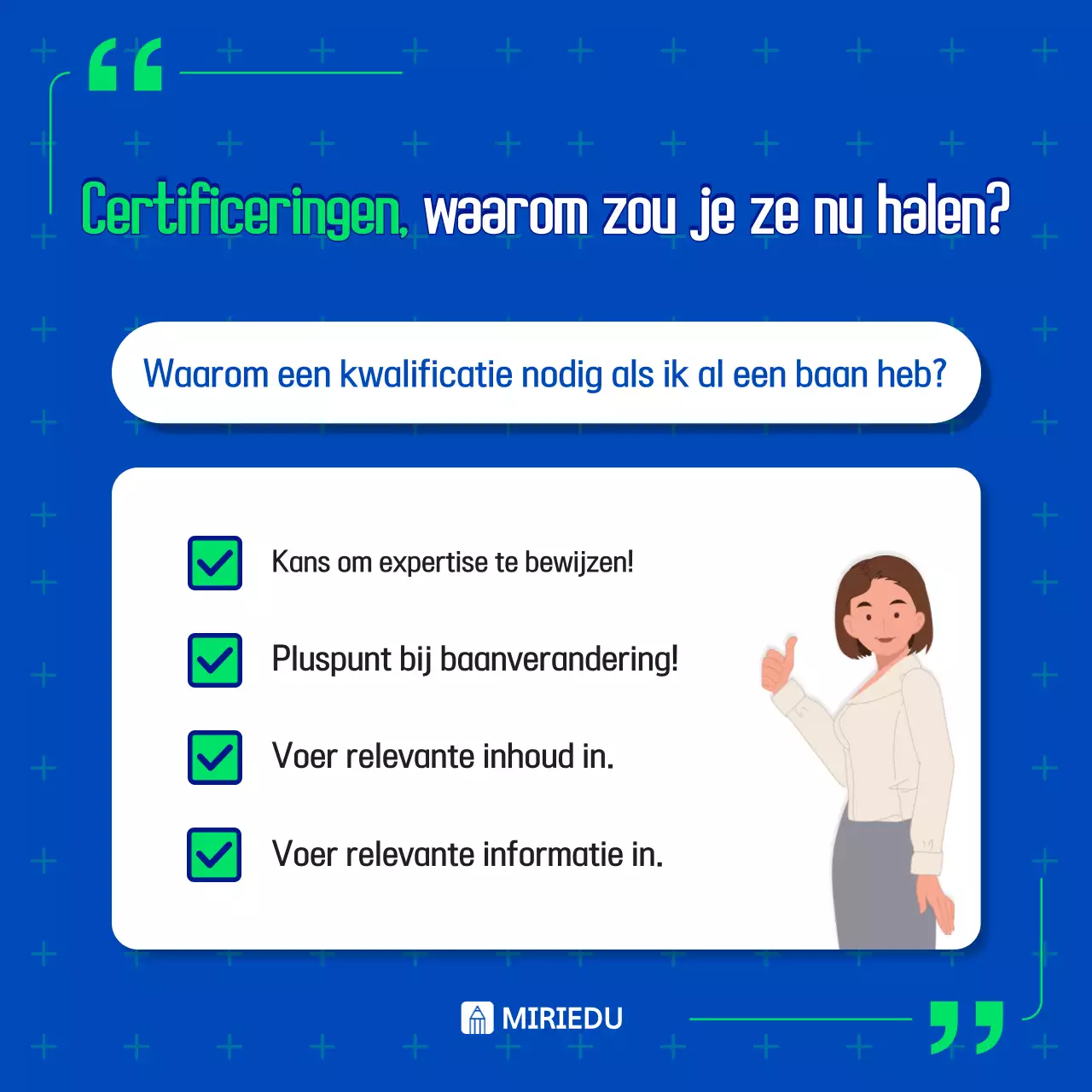 Blue Trending Advertenties voor Werkplaatseducatie