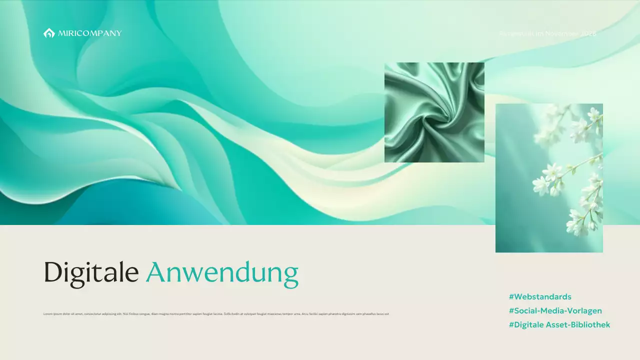 mint moderner Markenleitfaden