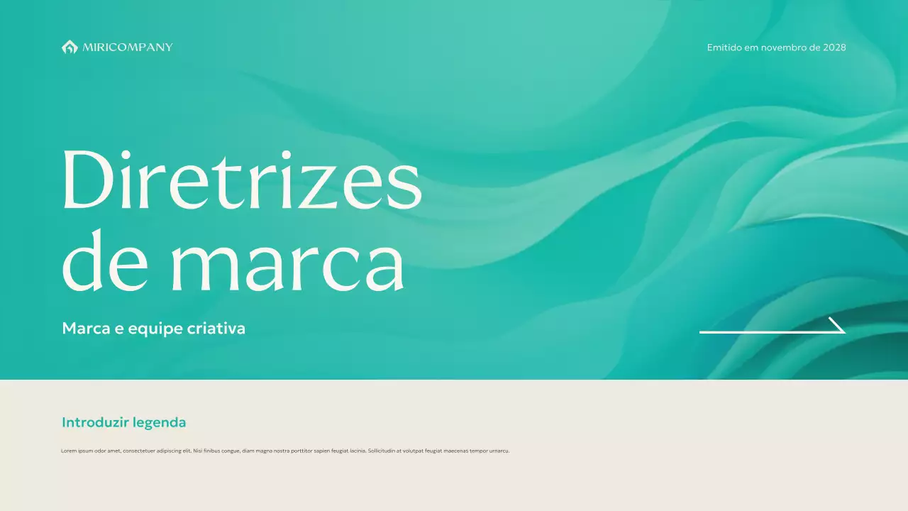diretrizes da marca mint modern