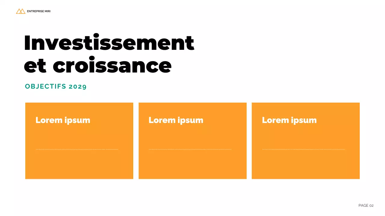 rapport d'activité moderne noir