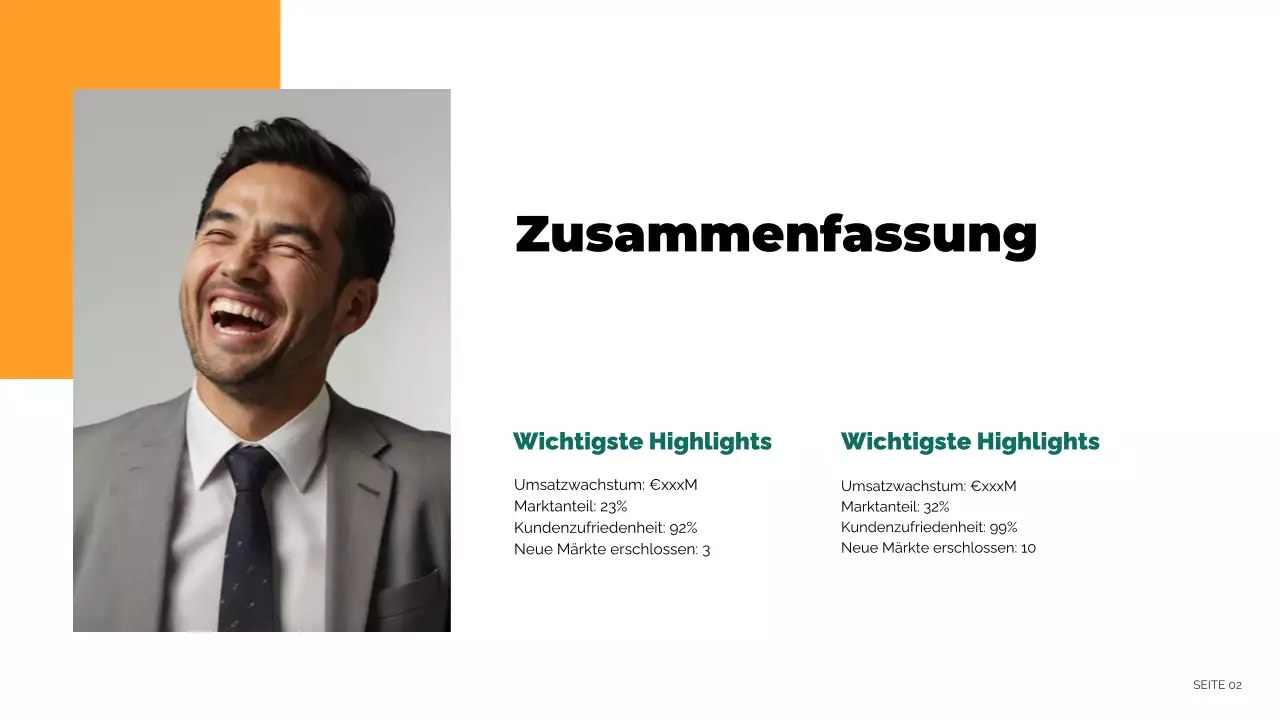 black modern business report