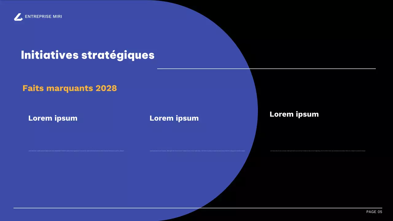 rapport d'activité moderne orange