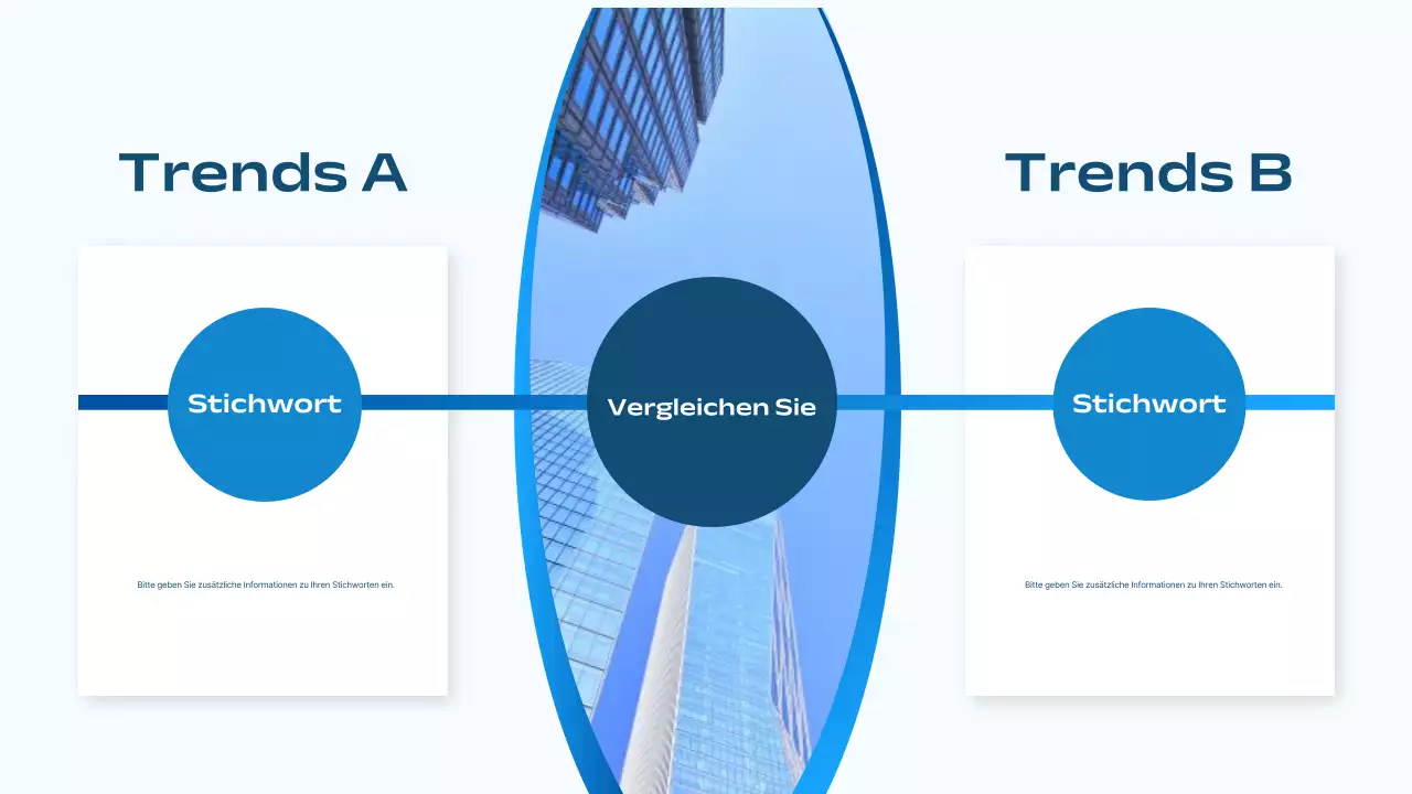 blue modern marketing strategy business plan