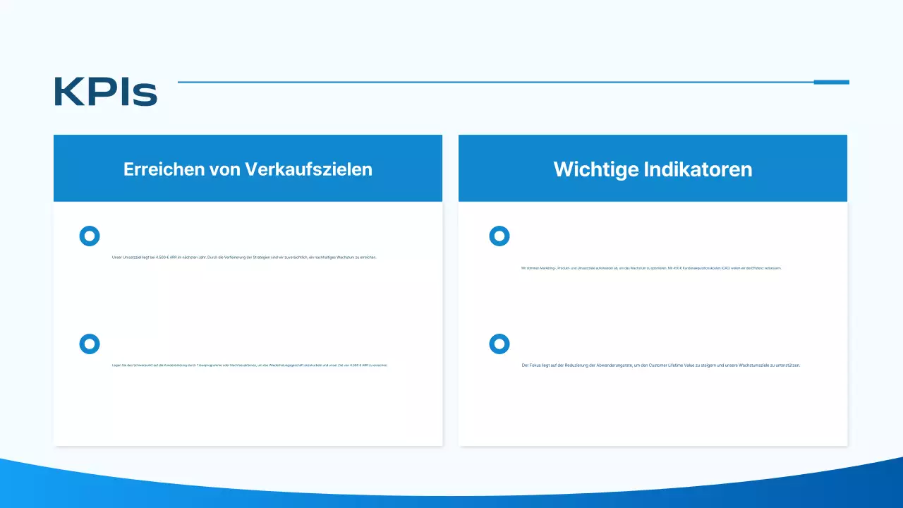 blue modern marketing strategy business plan