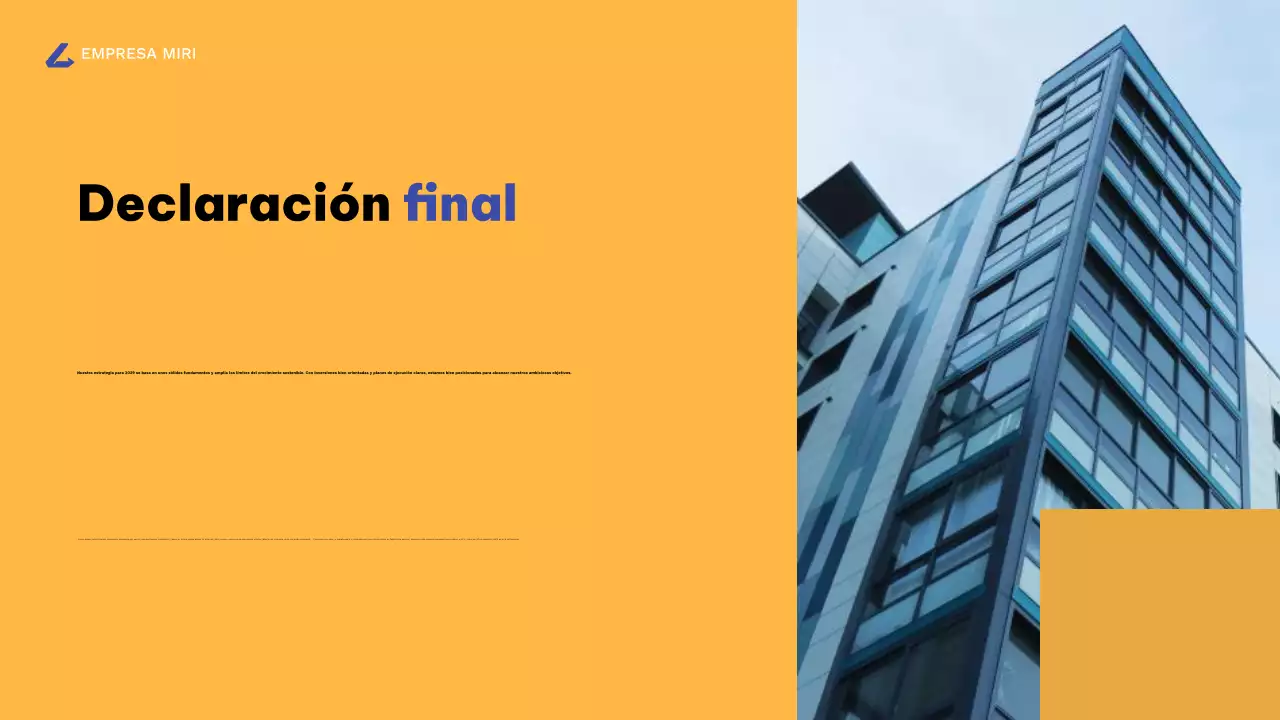 informe sobre la empresa moderna orange