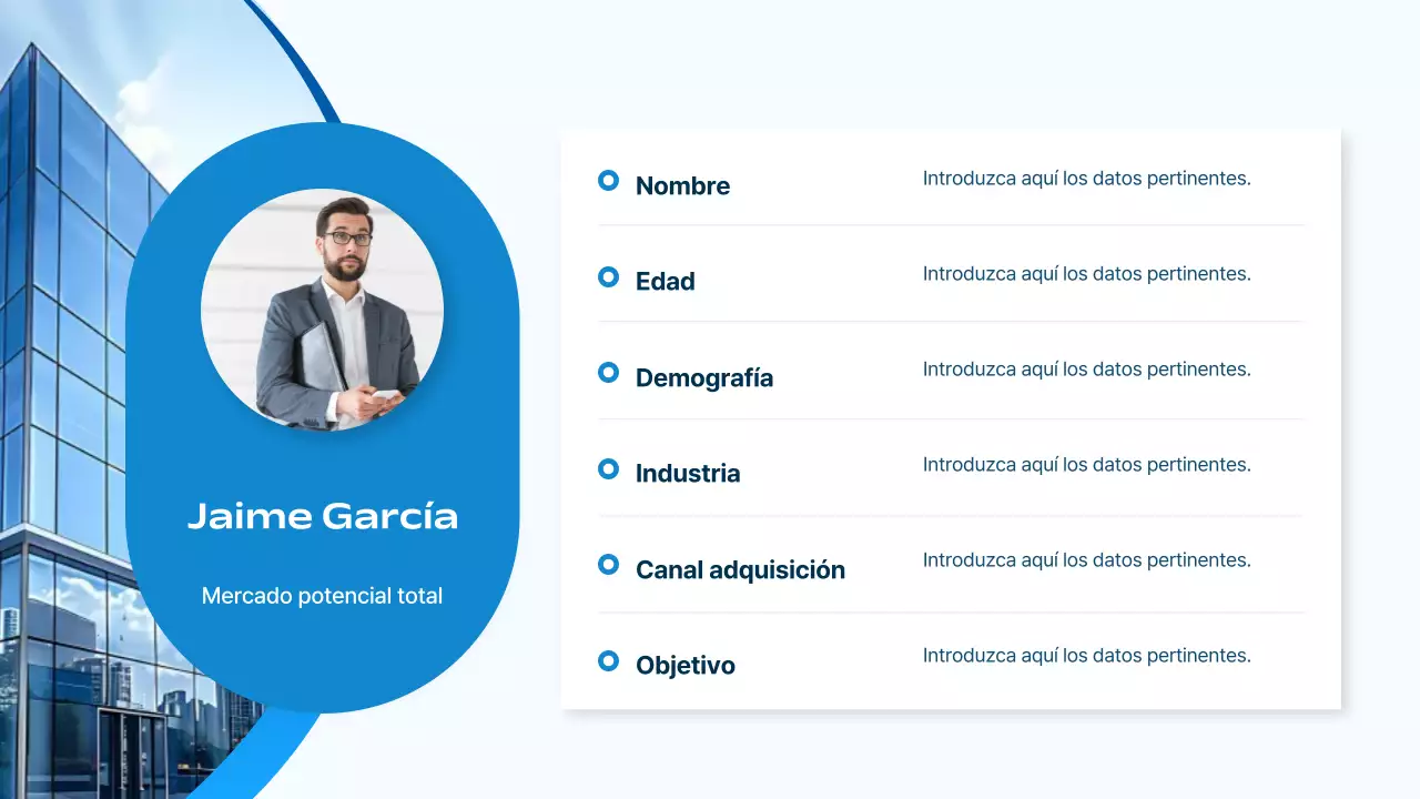 blue modern marketing strategy business plan