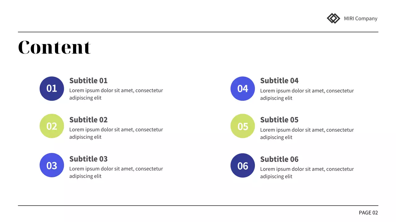 Blue Professional Business Report Presentation